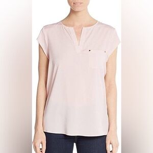 Ivanka Trump Business Casual Light Pink Blouse Size Medium